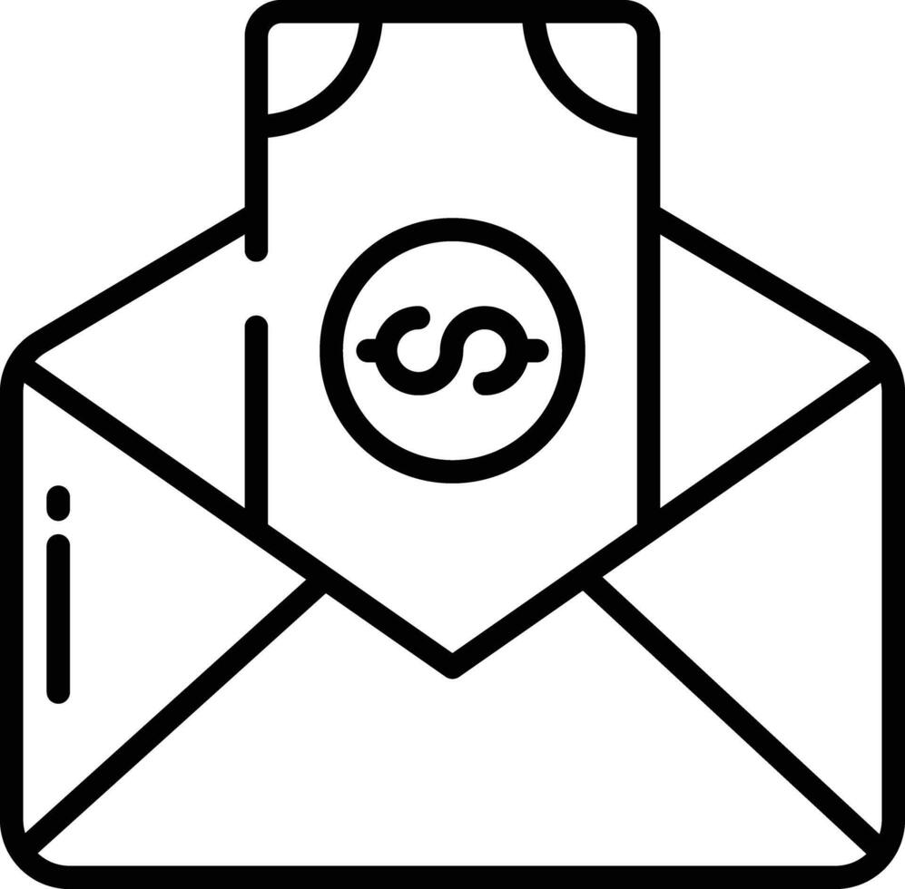 Communication Judgement outline illustration vector