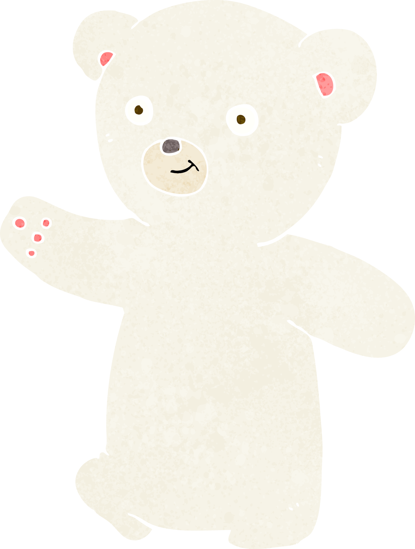 cartoon polar bear cub 45278317 PNG 