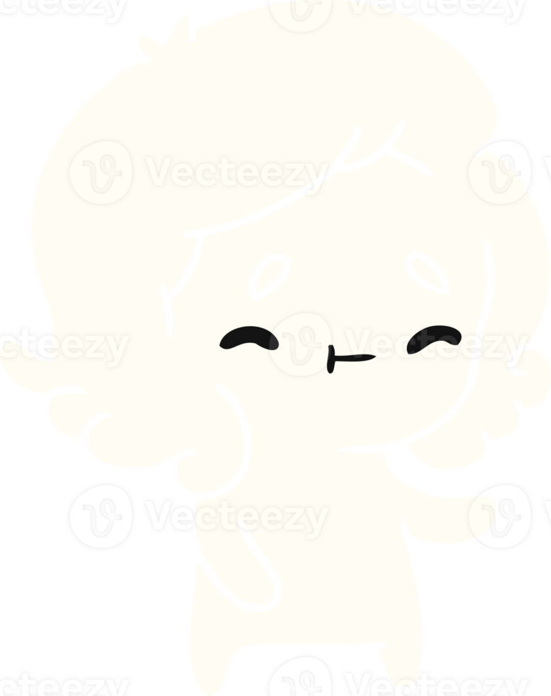 cartoon of a kawaii cute ghost png