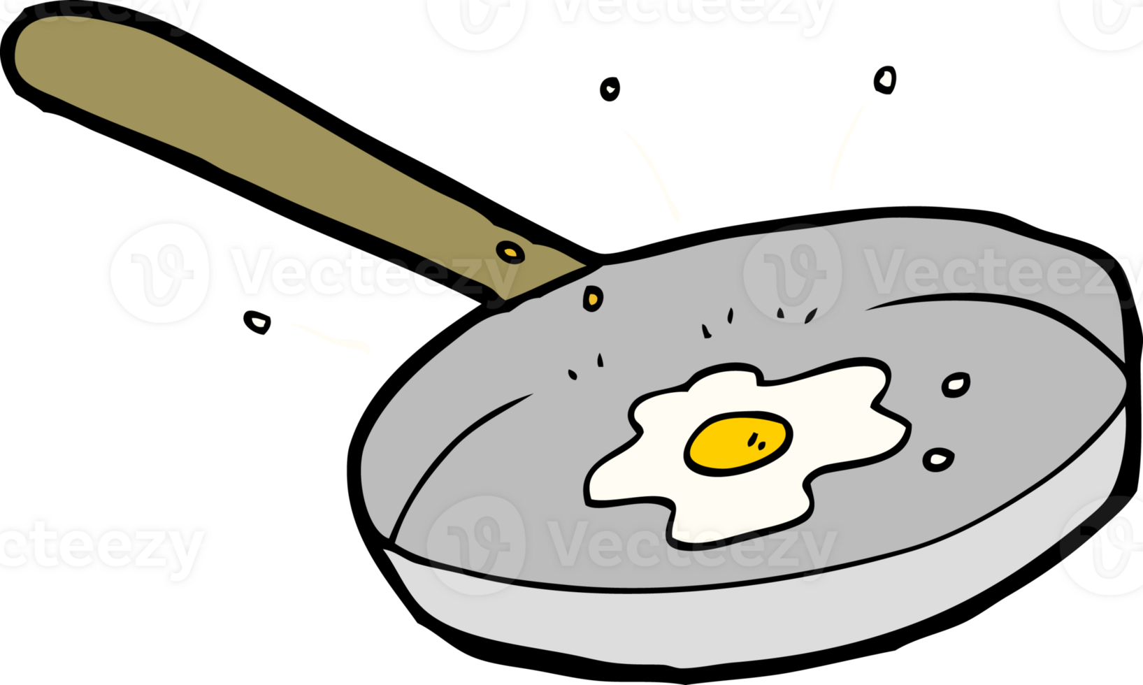 cartoon fried egg png