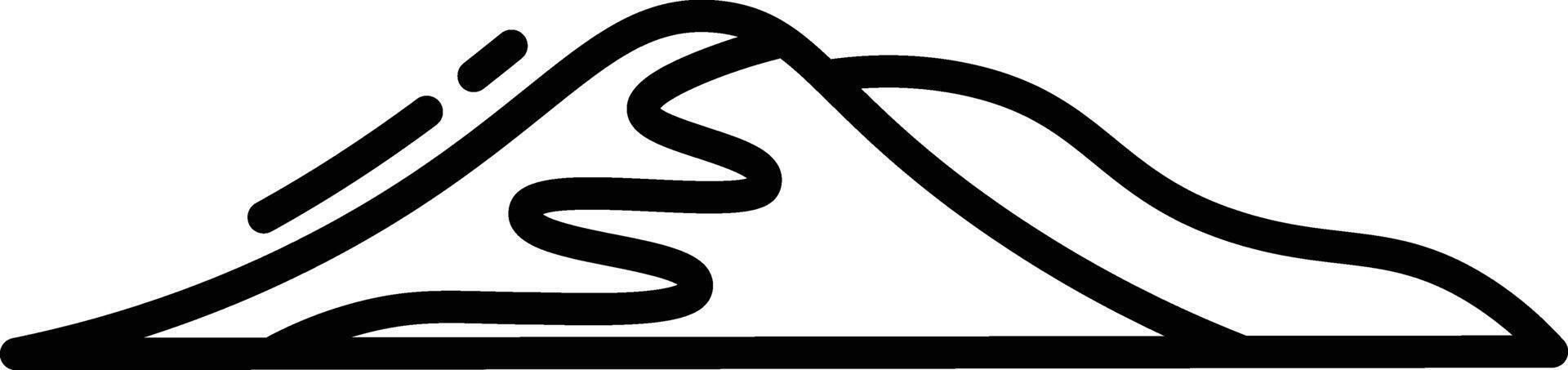 pinnacle outline illustration vector