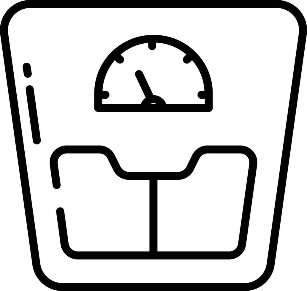 Scalpel outline illustration vector