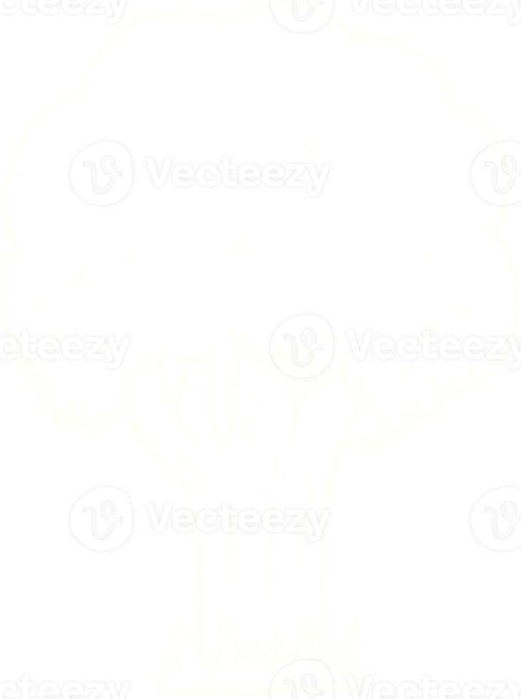 Tree Chalk Drawing png