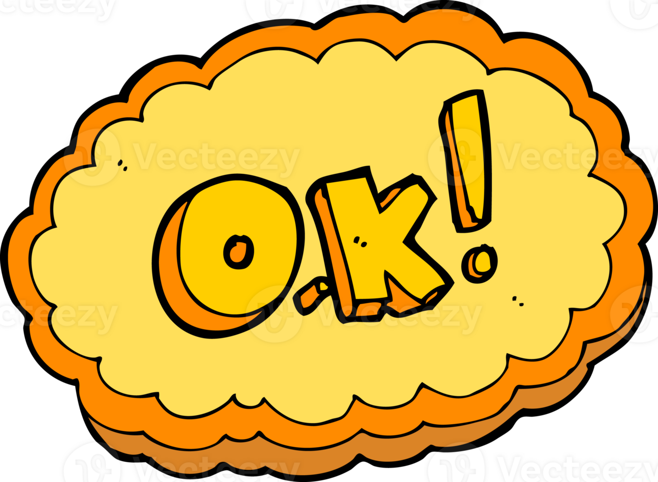 cartoon OK symbol png