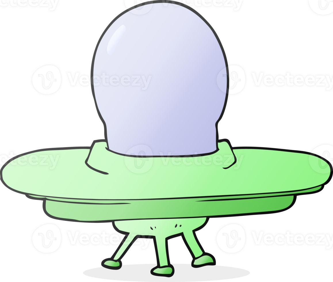 cartoon flying saucer png