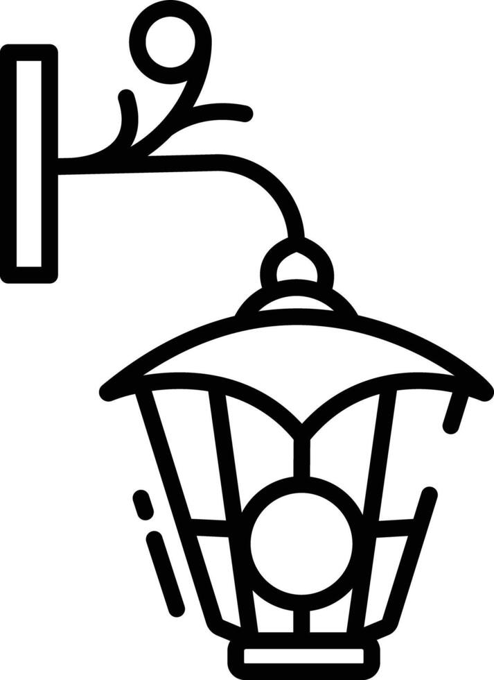 decor light outline illustration vector
