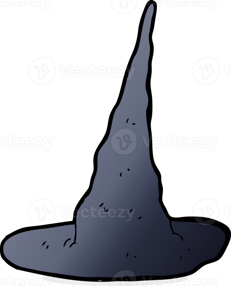 cartoon spooky witch hat png