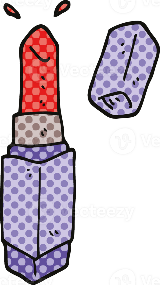 comic book style cartoon lipstick png