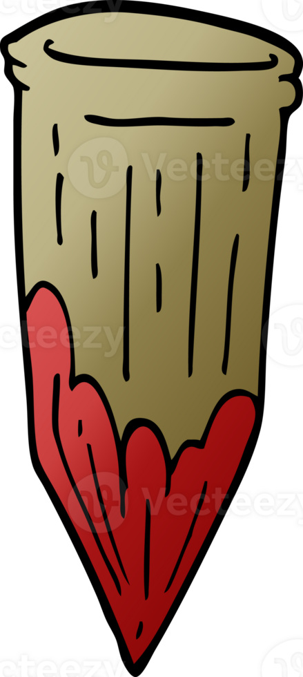 cartoon doodle vampire stake png