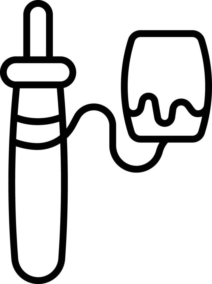Balero outline illustration vector
