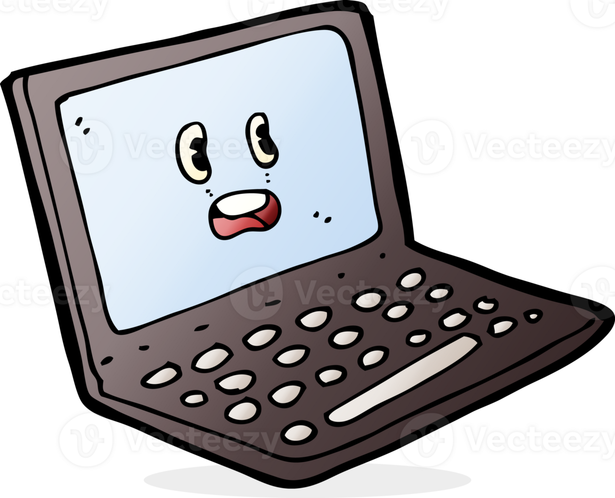 cartoon laptop computer png