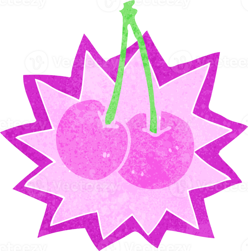 cartoon cherries symbol png