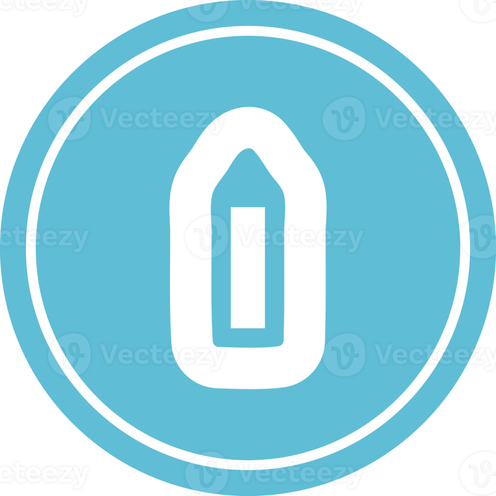simple pencil circular icon png