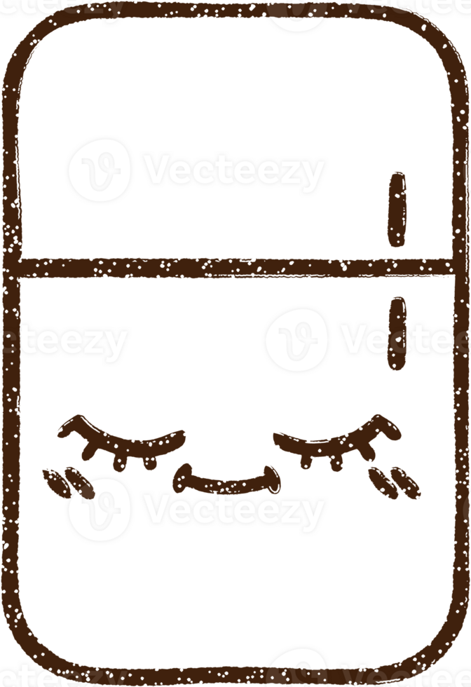Refrigerator Charcoal Drawing png