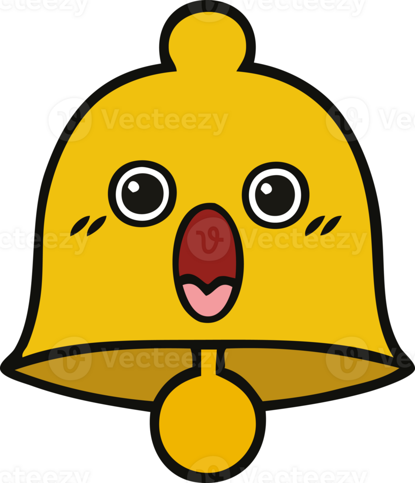 cute cartoon bell png