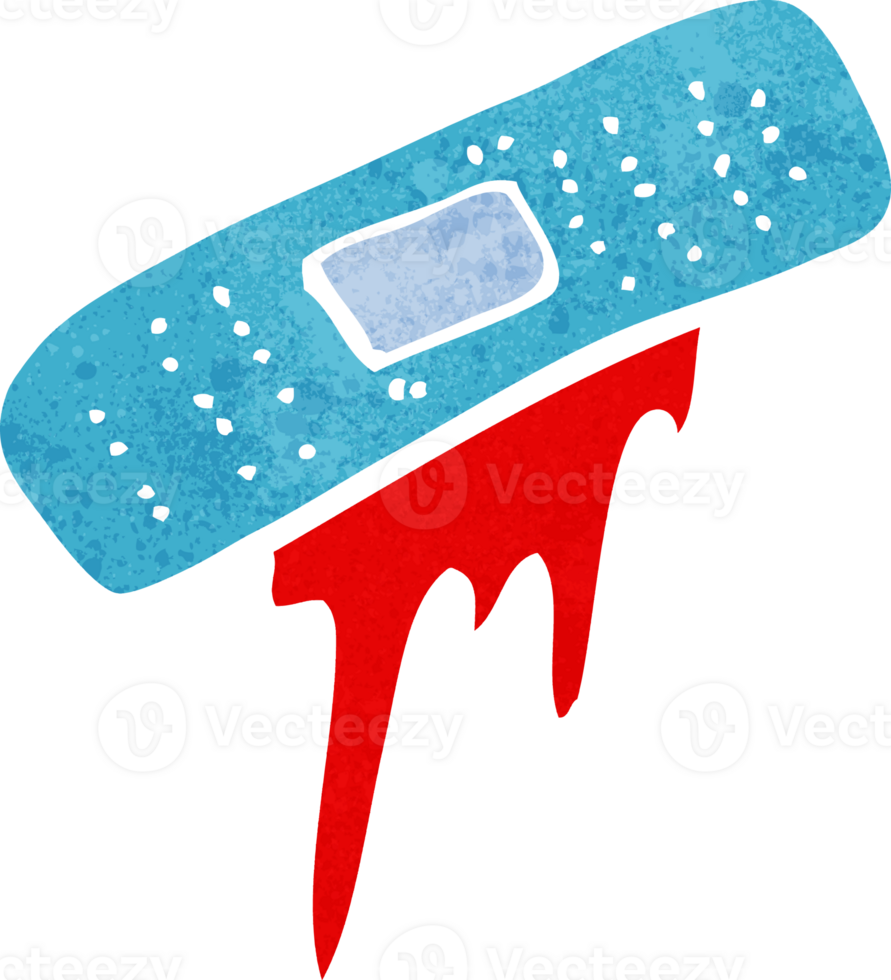 cartoon bloody plaster png