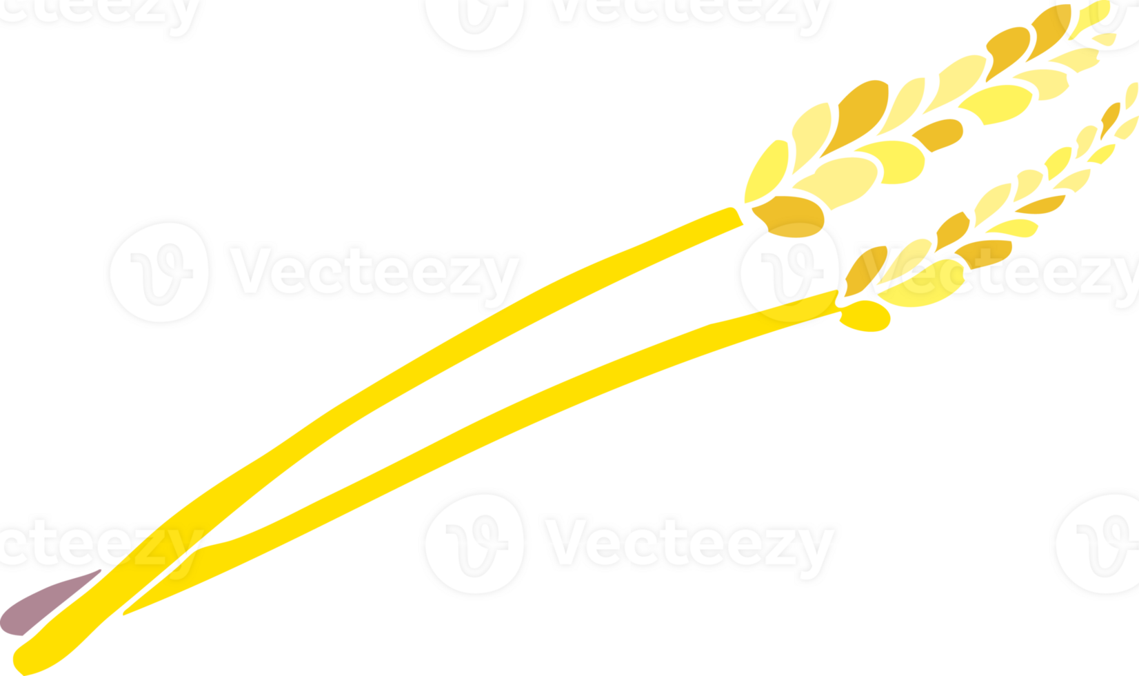 cartoon doodle wheat png