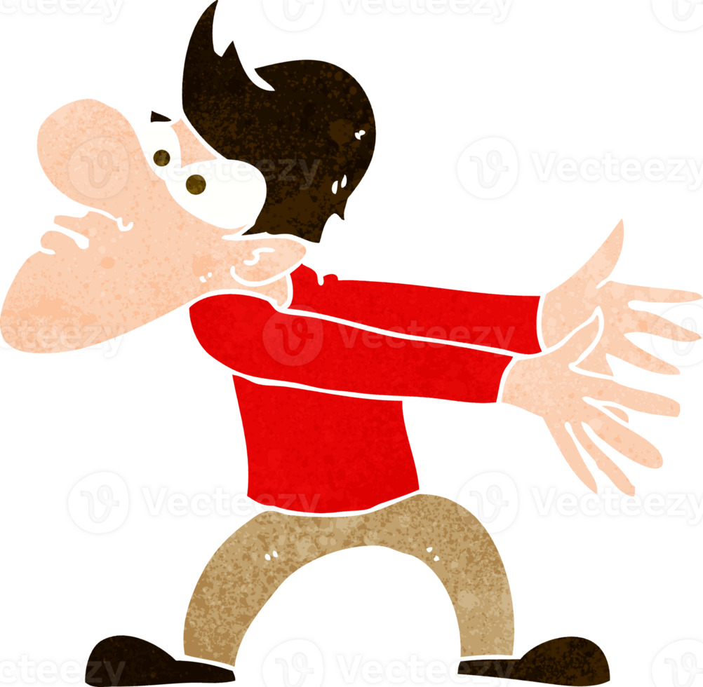 cartoon annoyed man gesturing png