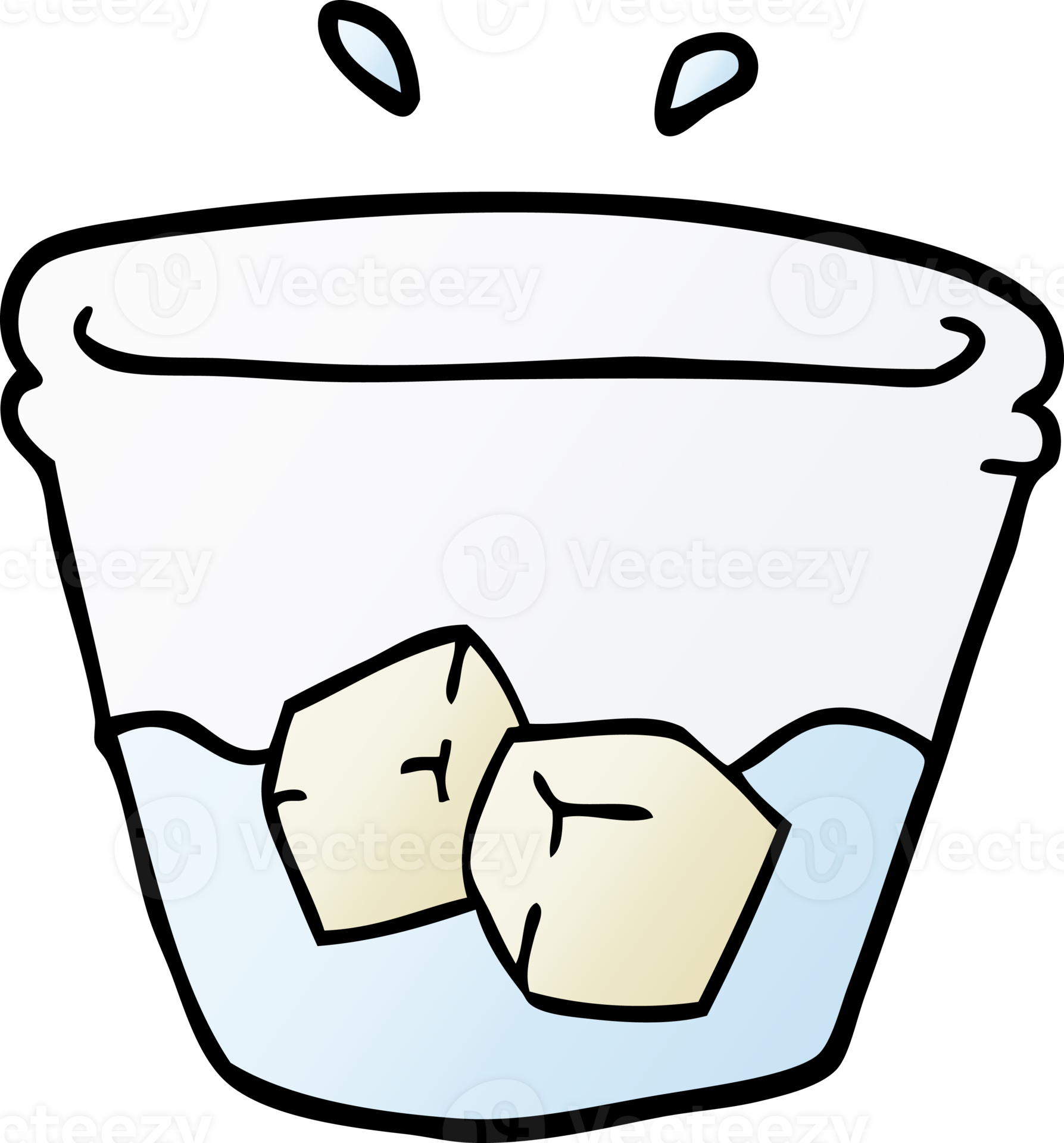 cartoon doodle water and ice 45289097 PNG