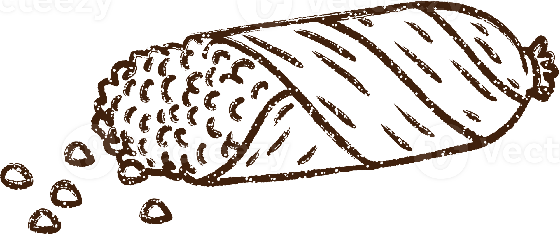 Corn Charcoal Drawing png