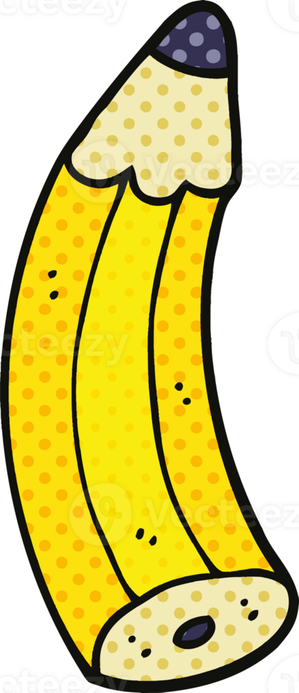 comic book style cartoon pencil png