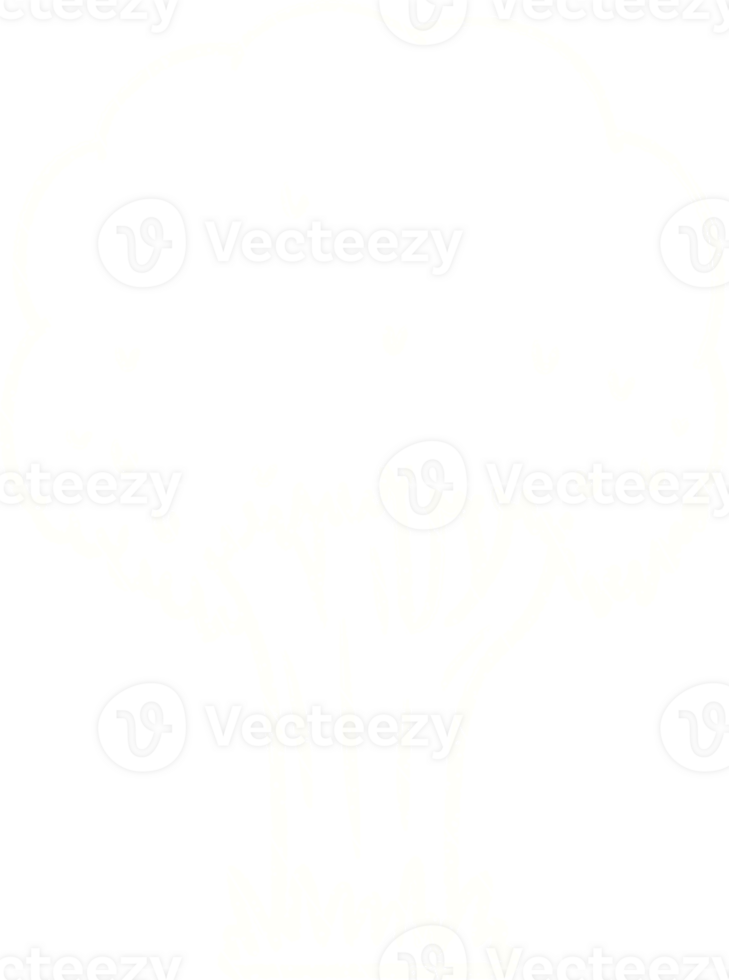 Tree Chalk Drawing png