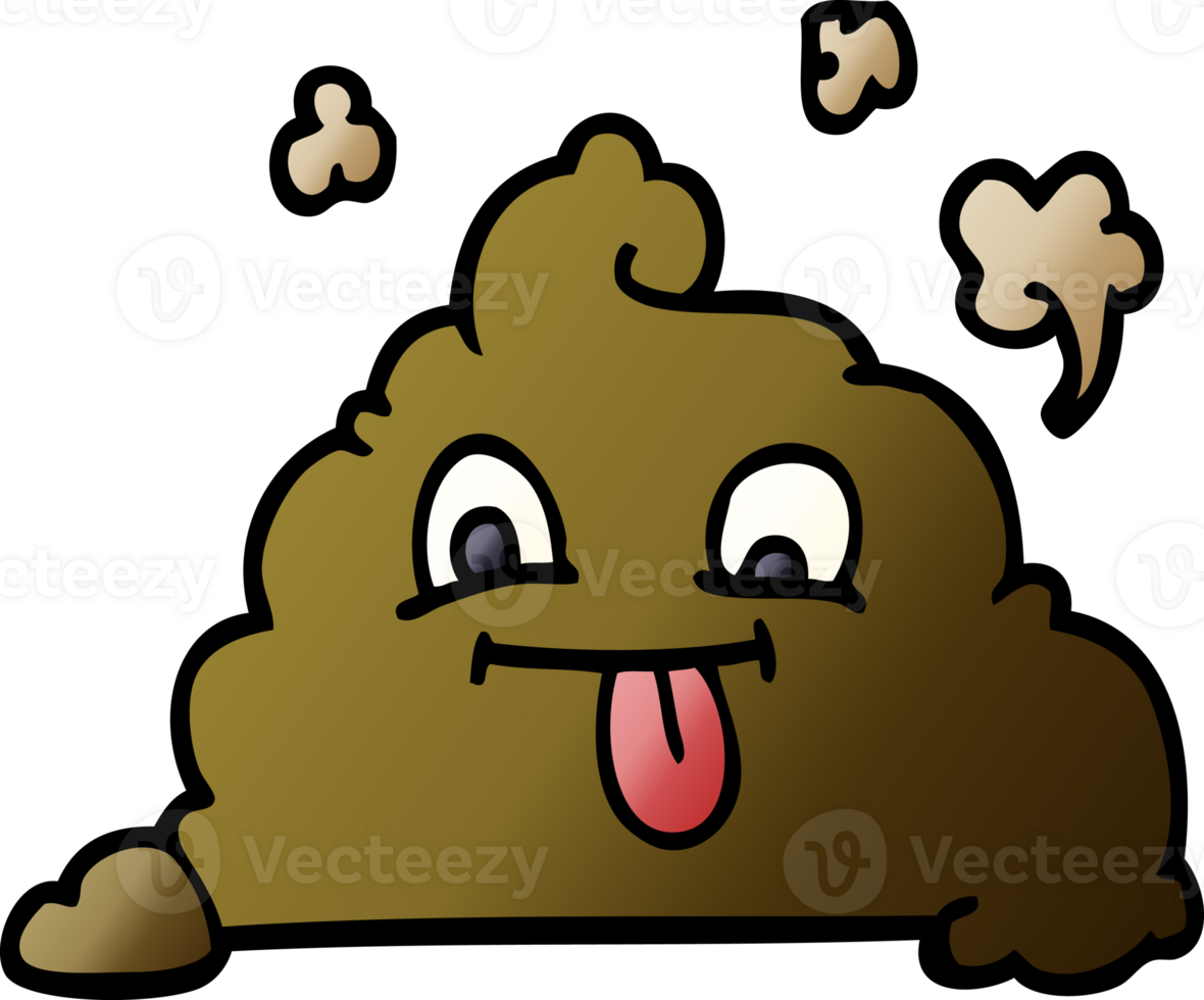 cartoon doodle poop png