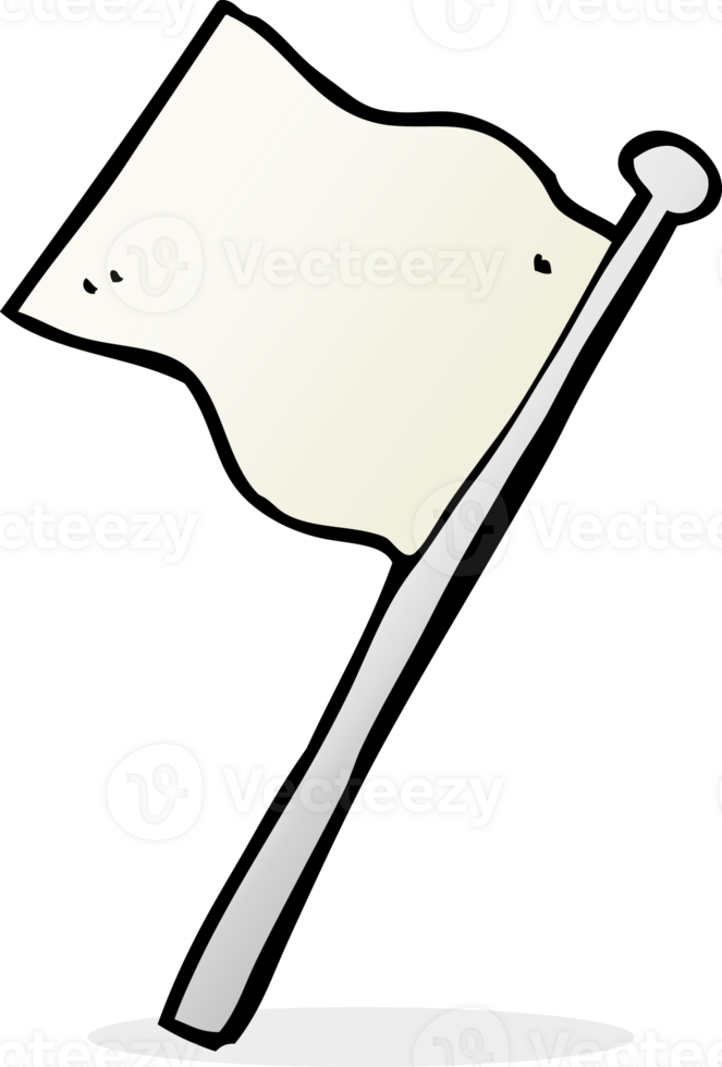cartoon white flag png
