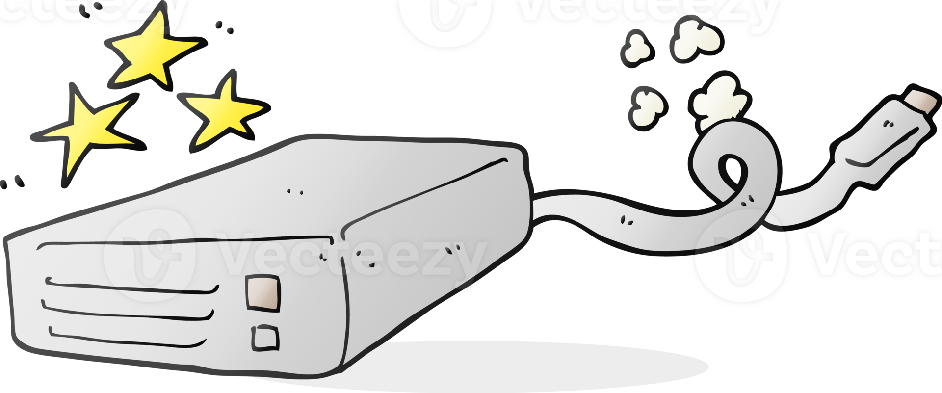 cartoon computer hard drive png
