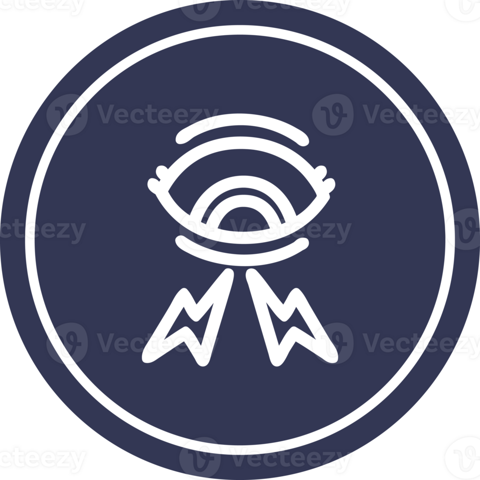 mystic eye circular icon png