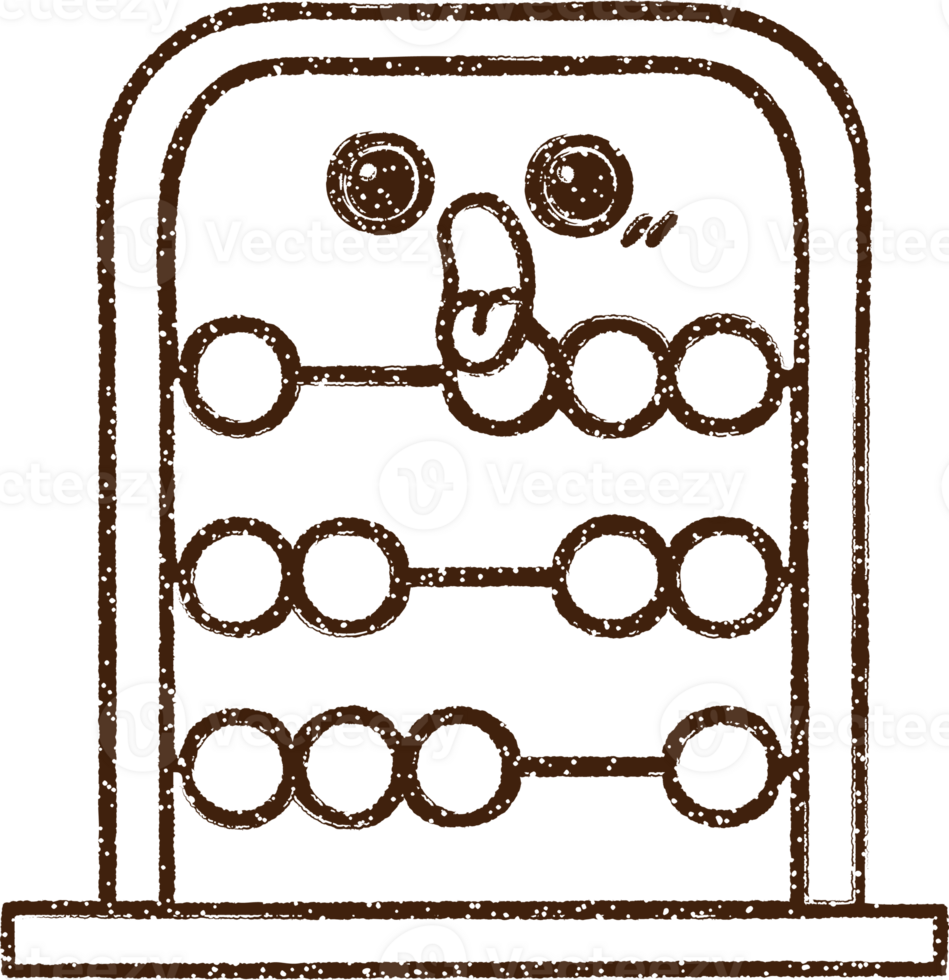 Abacus Charcoal Drawing png