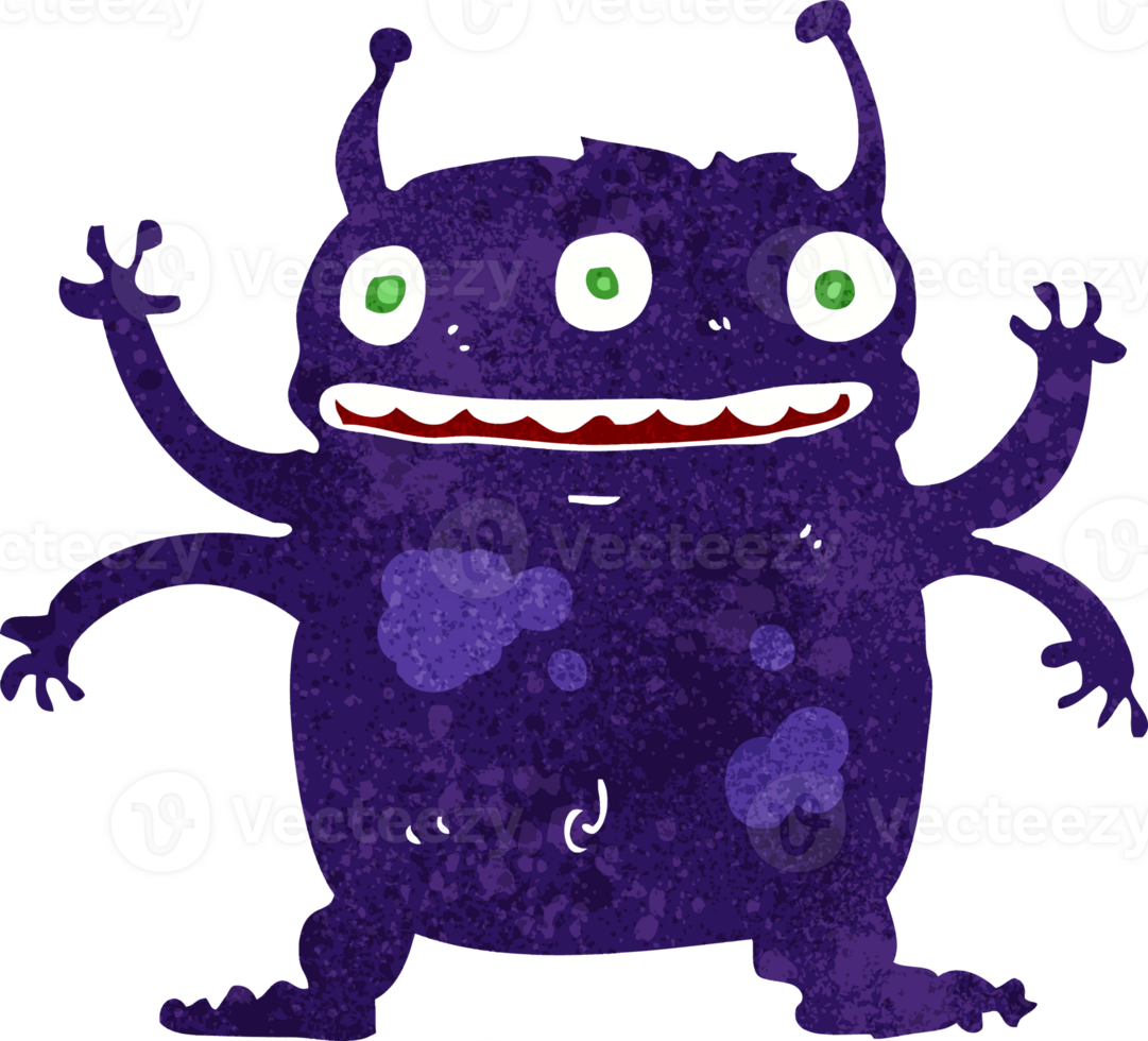 cartoon alien monster png