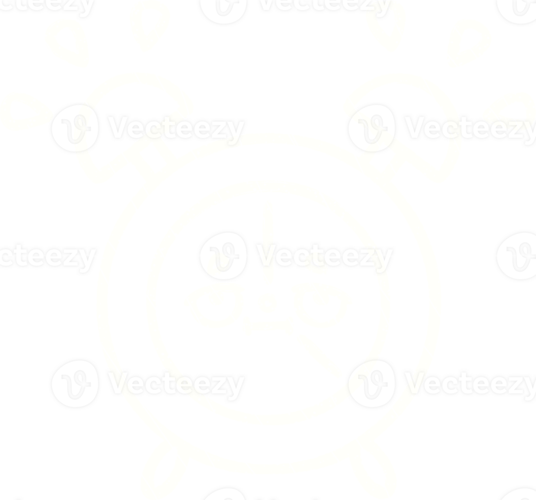 Alarm Clock Chalk Drawing png