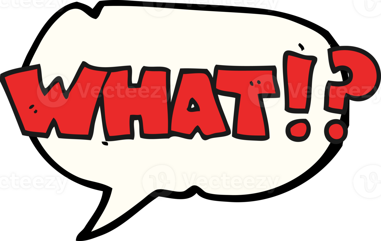 speech bubble cartoon shout WHAT png