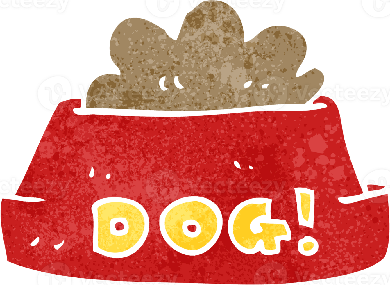 cartoon dog food png