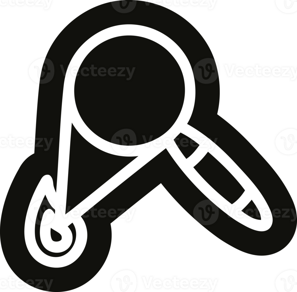 magnifying glass burning icon png