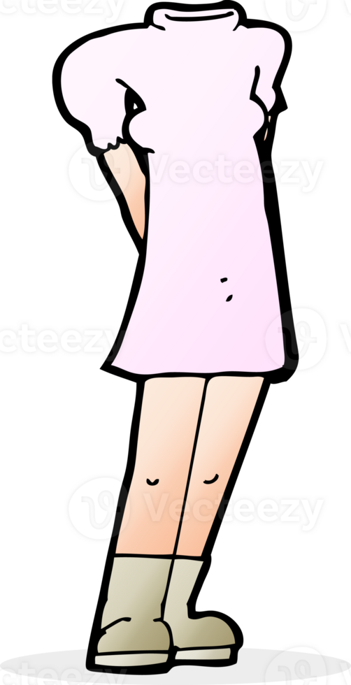 cartoon female body add photos or mix and match cartoons png