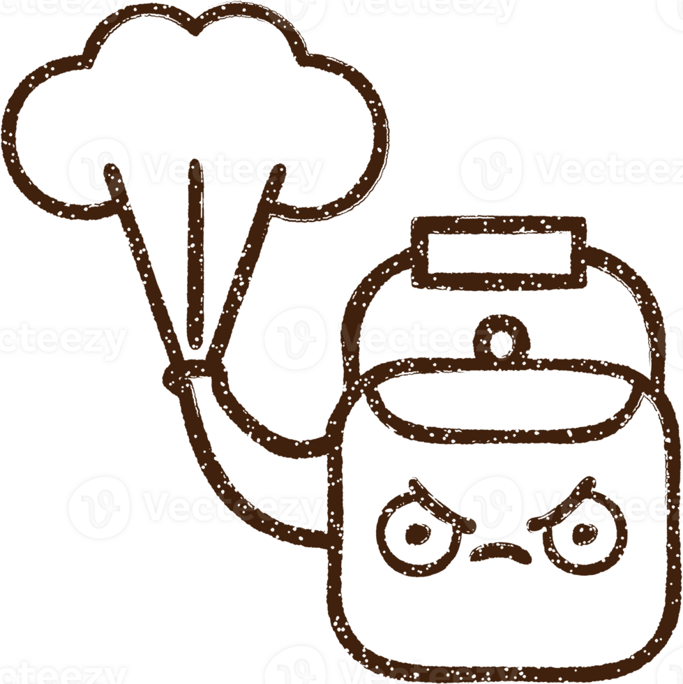 Kettle Charcoal Drawing png