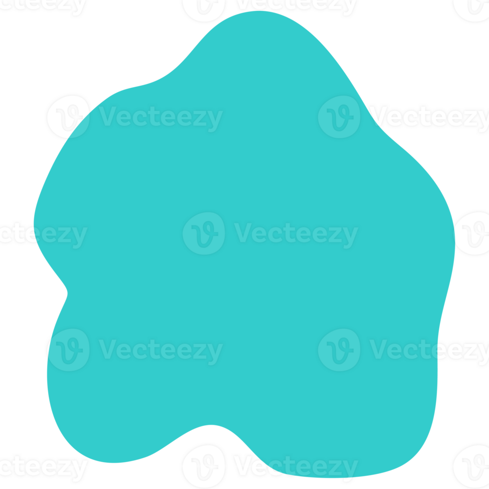 expressive shape blob png