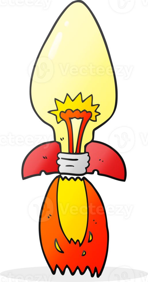 drawn cartoon amazing rocket ship of an idea png