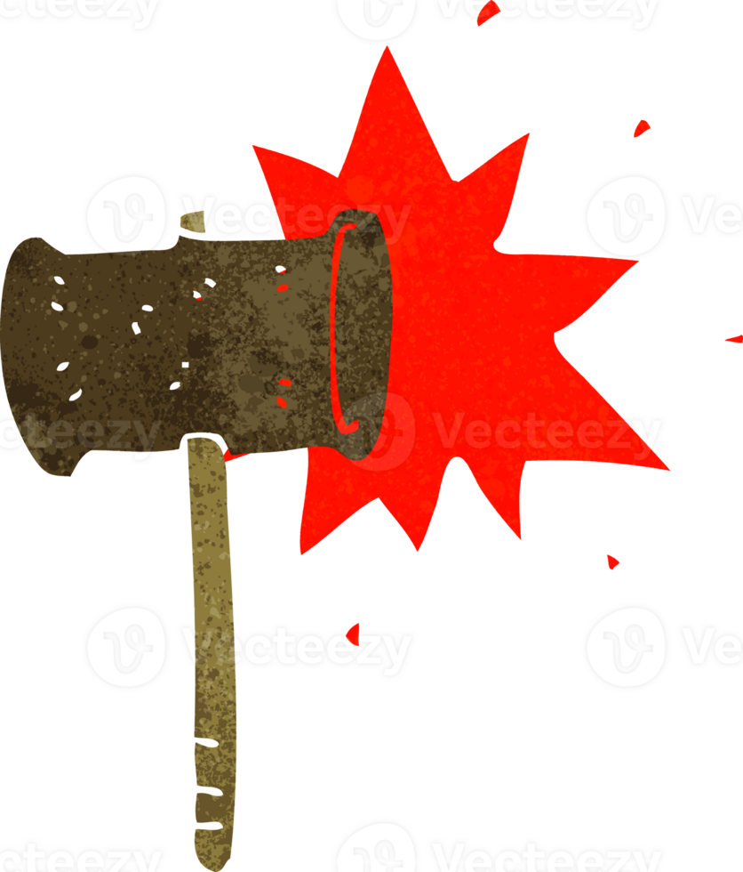 cartoon banging gavel png