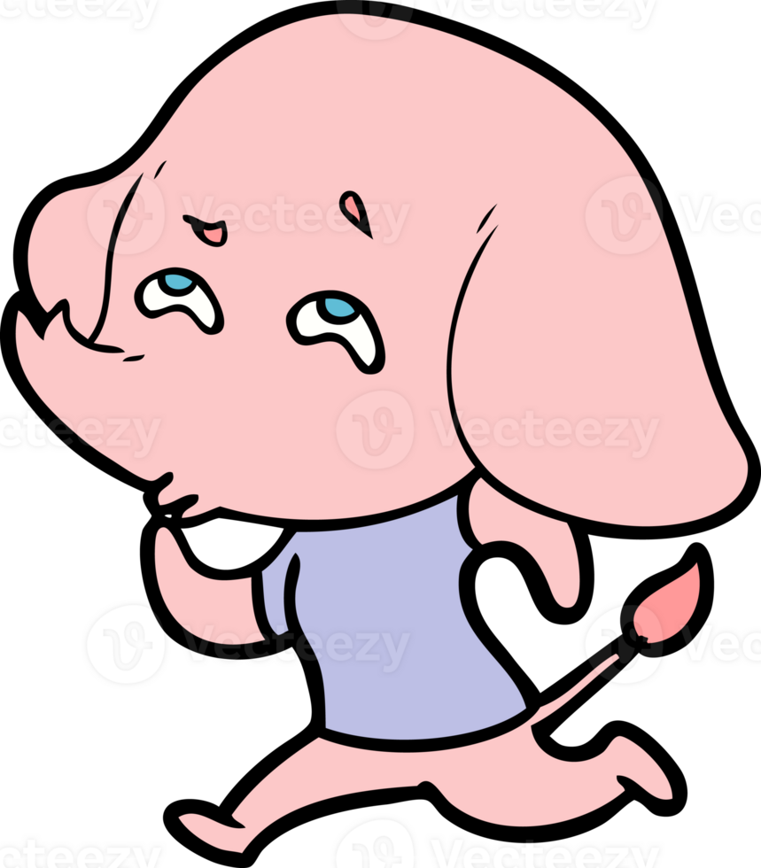 cartoon elephant remembering png