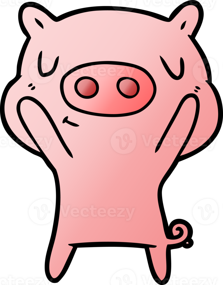 cartoon content pig png