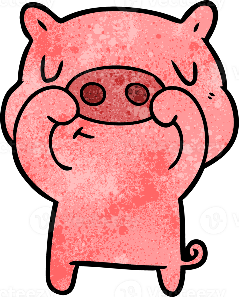 cartoon content pig png