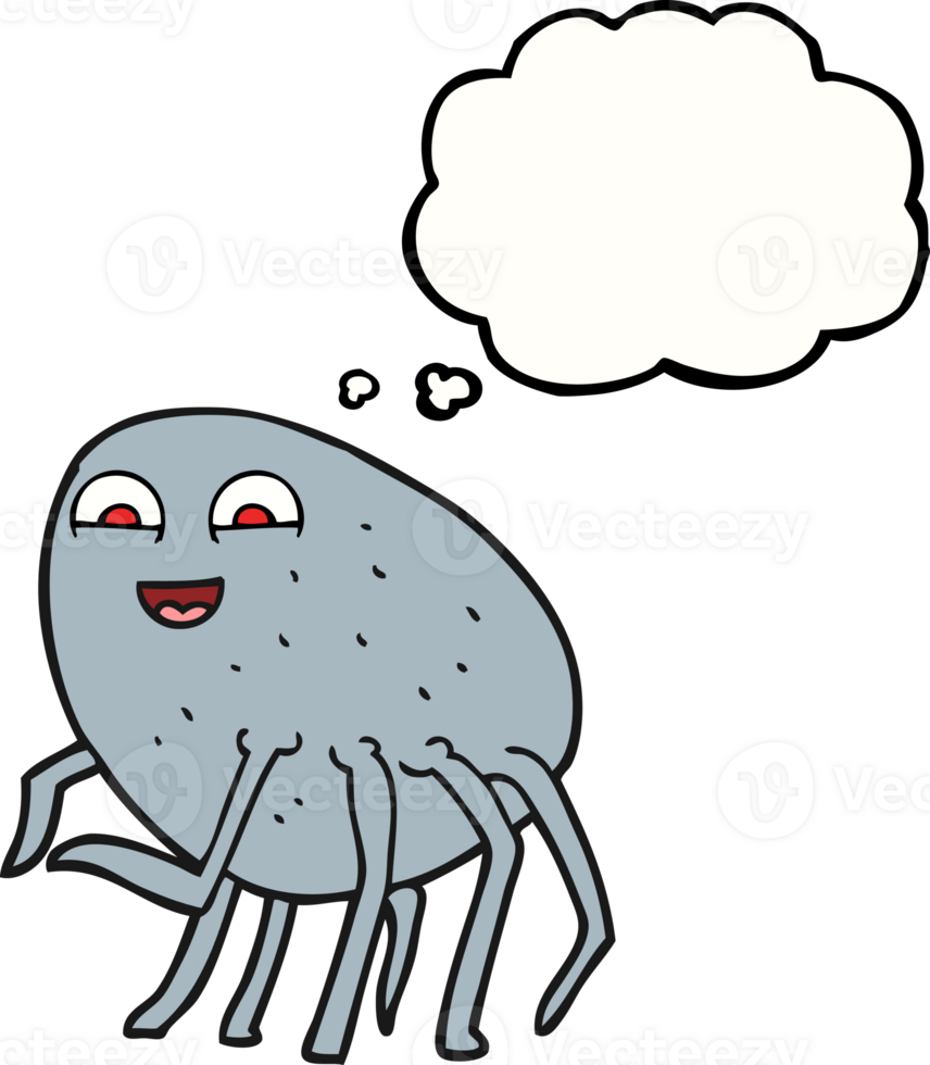 drawn thought bubble cartoon tick png