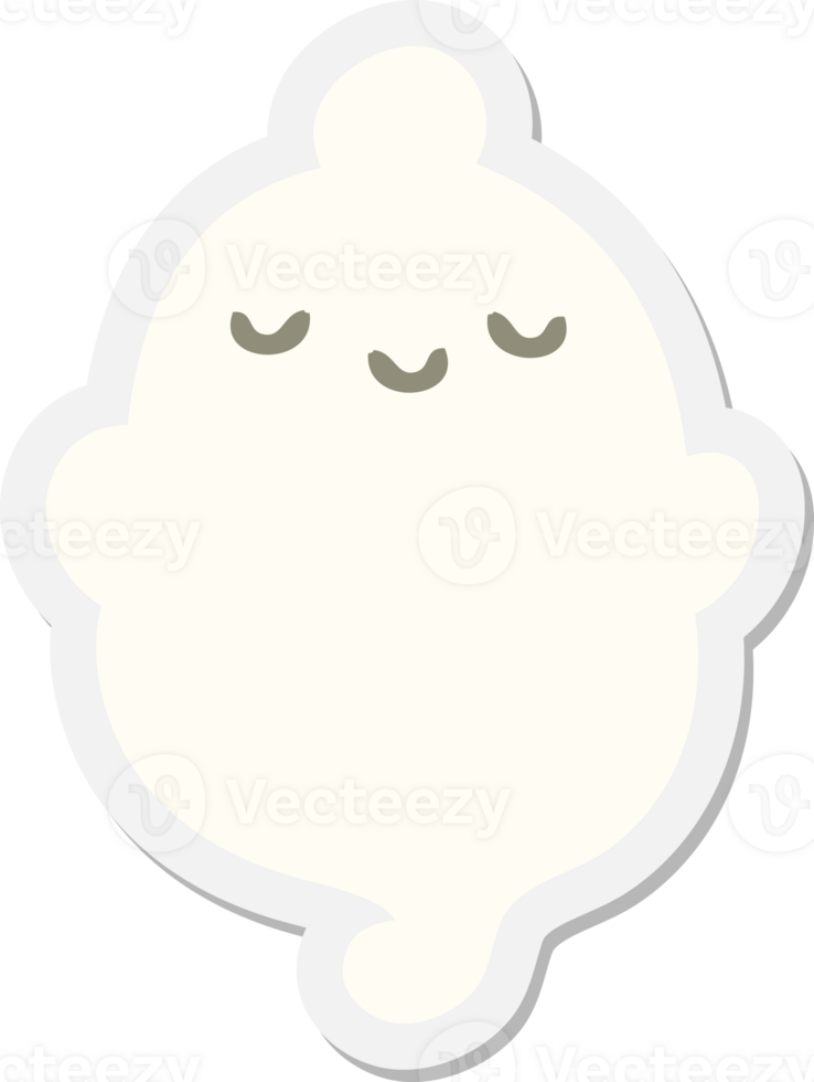halloween ghost sticker 45300931 PNG