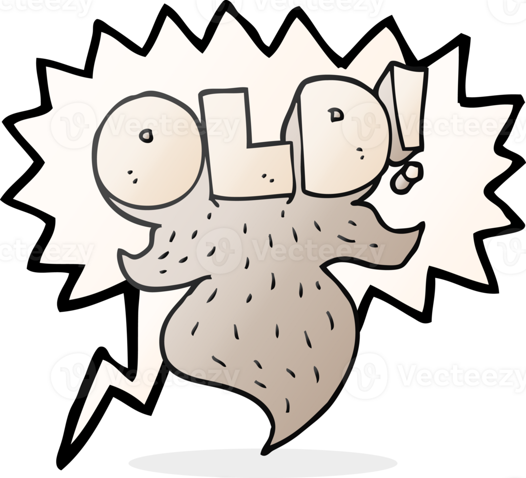 drawn speech bubble cartoon old sign png