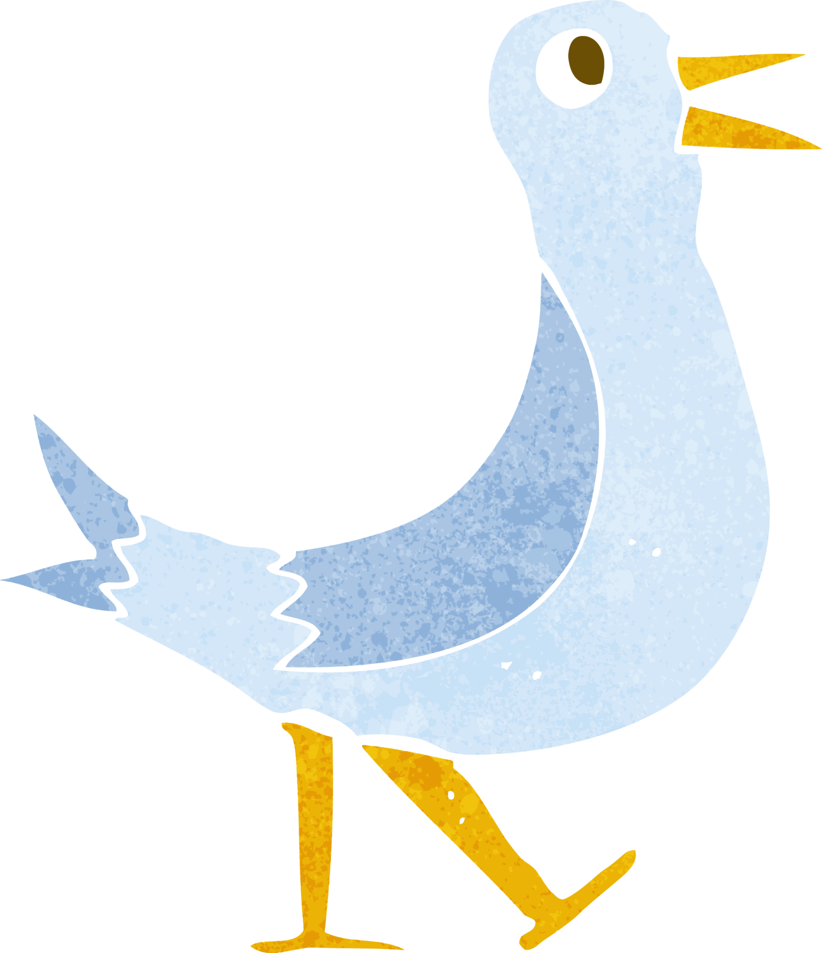 cartoon walking bird 45301628 PNG