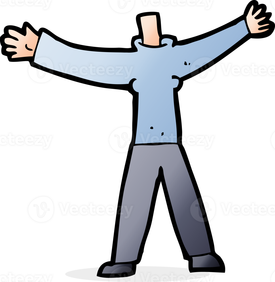 cartoon headless body mix and match cartoons or add own photo png