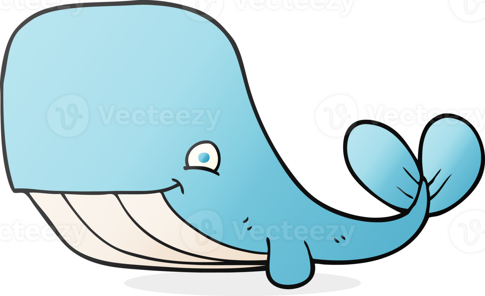 drawn cartoon happy whale png